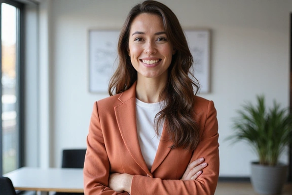Professional headshot of Dr. Elara Vance, a warm and knowledgeable nutritionist with a friendly smile, standing in a modern, bright office setting.